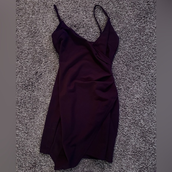SHEIN Deep Purple Mini Dress - Picture 1 of 3